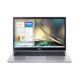 Ноутбук Acer Aspire 3 A315-59-36JH (NX.K6SEU.026) Pure Silver; 15.6" FullHD 1366x768 TN+Film 60Hz матовий, Intel Core i3-1215U (2P+4Е/10T*1.2-4.4GHz), RAM 8GB DDR4, SSD 512GB, Intel UHD Graphics, WiFi6+BT, 3x USB3.2 Type-A, 1x HDMI, 48Wh, DOS, 1.7kg