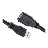 Кабель-подовжувач USB 2.0 - 1.8 м ColorWay AM/AF, чорний (CW-CBUF076-BK)