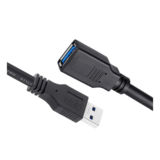 Кабель-подовжувач USB 2.0 - 3.0 м ColorWay USB 2.0 AM / AF, чорний