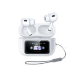 Навушники бездротові TWS Remax Noise-Cancelling True Earbuds with Touchscreen CozyPods W30N білі