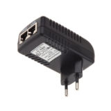 POE інжектор 24V 1A (12Вт) з портами Ethernet 10/100 / 1000Мбіт /(00418)