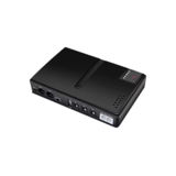 ДБЖ для роутера UPS-18W DC1018L POE/LAN 5//9/12V, USB/Type-C, 11600MAh(4*2900MAh), Black, BOX