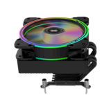 Процесорний кулер 2E GAMING Air Cool AC120T4-ARGB, LGA1851, 1700, 1200, 115x, 1366, AM5, AM4, AM3, AM3+, 4pin PWM, 3pin +5VARGB, TDP 130W 2E-AC120T4-ARGB