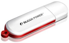 USB Flash Drive 8 Gb SILICON POWER LuxMini 320 White