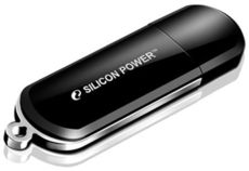 USB Flash Drive 8 Gb SILICON POWER LuxMini 322 Black