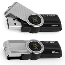 USB Flash Drive 16 Gb Kingston DT101 G2 Black (DT101G2/16GB)