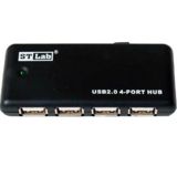 Хаб-юсб 2.0 STLab U-310, 4 ports, черный