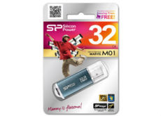 USB3.0 Flash Drive 32 Gb SILICON POWER MARVEL M01 Blue (SP032GBUF3M01V1B)