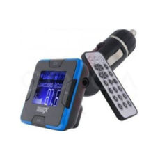  3  FM Transmitter Grand-X CUFM25GRX, USB+ SD MCC with remote BLUE rotated
