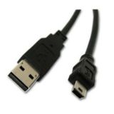 Кабель USB 2.0 MINI - 0.8 м ATcom Mini USB2.0 AM/5P + Ферритовый фильтр 3793
