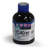 Чернила WWM CANON PG-37/40/50, PGI-5Bk, BCI-15, Black Pigment, 200 г (C40/BP)