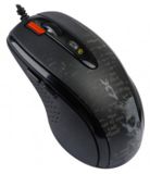 Миша A4Tech F5 black, USB V-TRACK