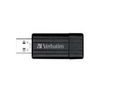 USB Flash Drive 16 Gb Verbatim Pin Stripe Black 49063