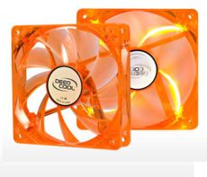 120 mm Deepcool XFAN 120  L/B 120x120x25 HB 1300 / 26, UV LED , 