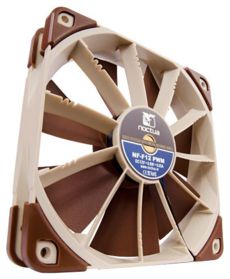  120 mm Noctua NF-F12 PWM   120x120x25 SSO Bearing 1300 / 12.6-19.8 4pin PWM /