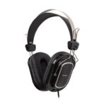 Навушники A4Tech HS-200 з мікрофоном, чорного кольору