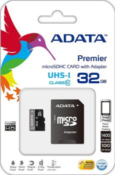  ' 32 GB microSD A-DATA UHS-1 (AUSDH32GUICL10-RA1)