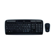  Logitech Wireless Desktop MK330  USB (,  +  ) (920-003995)