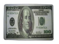 Коврик Office прорезиненый 100 DOLARS 280*200*2мм