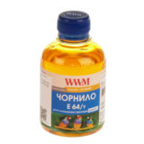 Чернила WWM EPSON L100/110/200/210/300/350/355/550/555, Yellow, 200 г E64/Y