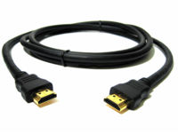 Кабель HDMI 1.0 м Cablexpert (CC-HDMI4F-1M) HDMI V.1.4, вилка/вилка, позолочені конектори, плоский