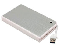 Зовнішня кишеня 2.5" AgeStar 3UB 2A14 (White), USB3.0, біла