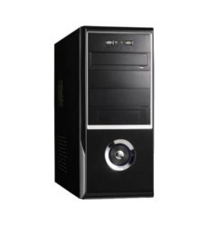  Huntkey A501 450W J10-0150125; Black-Silver; Midi Tower; LW-6450HG ATX 2.0; 8cm; 5.25"x4, 3.5"x1+6; 0,5 SECC; 2USB/audio; ATX