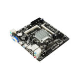 Мат.плата Biostar J1800NH2 , Intel Dual-core Celeron J1800(2.41GHz) processor, 2xDDR3 So-dimm-1333MHz (DDR3L 1.35V only), 1xPCIe x1, 2xSATA 2, Gb LAN, Realtek ALC662, 1xUSB 3.0/4xUSB 2.0, HDMI/VGA, mini ITX
