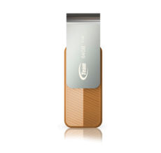 USB Flash Drive 64 Gb Team C142 Brown (TC14264GN01)