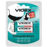 Акумулятор R6 Videx HR6/AA 2700MAH double blister/2pcs 20/200