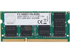  ' SO-DIMM DDR3 8Gb PC-1600 G.SKILL 1.35V (box) (F3-1600C11S-8GSL)