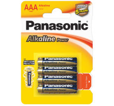  LR3  Panasonic Alkaline Power LR03APB / 4BP, AAA / (L) R03,  4