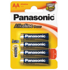  LR6  Panasonic Alkaline Power LR6APB / 4BP, AA / (L) R6,  4