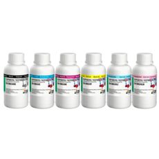   ColorWay  Epson T50/59, P50, TX650/700/800, PX660/700, R270/390 (BK/C/M/Y/LC/LM) 6x200  (CW-EW650SET02)