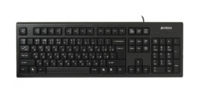 Клавіатура A4Tech KR-85 USB Чорна, w/Ukr.keys
