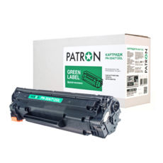  HP LJ CB435A/CANON 712 (PN-35A/712GL) PATRON GREEN Label