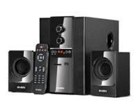Акустична система 2.1 SVEN MS-1820 (black) Active system 2.1 18W Woofer + 2*11W speaker, FM, SD, USB, LED display, ДУ