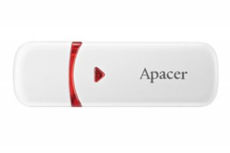 USB 2.0 Flash Drive 32 Gb Apacer AH333 white (AP32GAH333W-1)