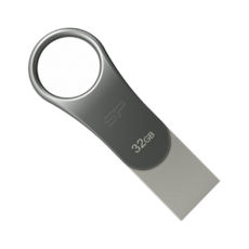 USB3.0 Flash Drive 32 Gb SILICON POWER Mobile C80 Black for Android (SP032GBUC3C80V1S)