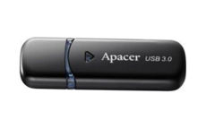 USB 3.0 Flash Drive 16 Gb Apacer AH355 Black (AP16GAH355B-1)