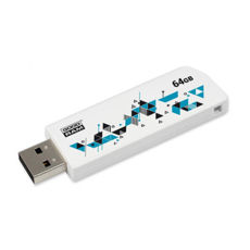 USB Flash Drive 64 Gb Goodram Click White (UCL2-0640W0R11)