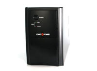 ДБЖ LogicPower LPM-1100VA 3 евророзетки, 3 ступ. AVR, 2x7.5Ач12В, металевий корпус, (3174)