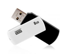 USB Flash Drive 8 Gb Goodram UCO2 (Colour Mix) Black/White (UCO2-0080KWR11)