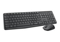 Комплект Logitech Desktop MK235 черная USB (клавиатура+оптическая мышь) 920-007948