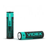 Аккумулятор 18650 Li-Ion VIDEX 18650-P (ЗАЩИТА),2200mAh, color box