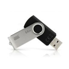 USB 3.0 Flash Drive 64 Gb Goodram Twister Black (UTS3-0640K0R11)