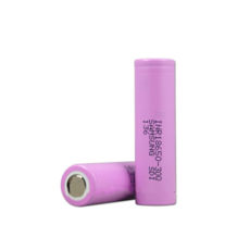 Акумулятор 18650 Li-Ion Samsung INR18650-30Q, 3000mAh, 15A, 4.2/3.6/2.5V, рожевий