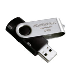 USB Flash Drive 4 GB Goodram Twister (UTS2-0040K0R11)