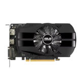 Відеокарта ASUS GeForce GTX 1050 Ti, 4Gb DDR5, 128-bit, DVI/HDMI/DP, 1392/7008 MHz (PH-GTX1050TI-4G) БН