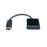 Перехідник DisplayPort (male) - HDMI (female), довжина кабелю 10см 16852